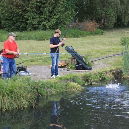 Angelteich für Edelfische