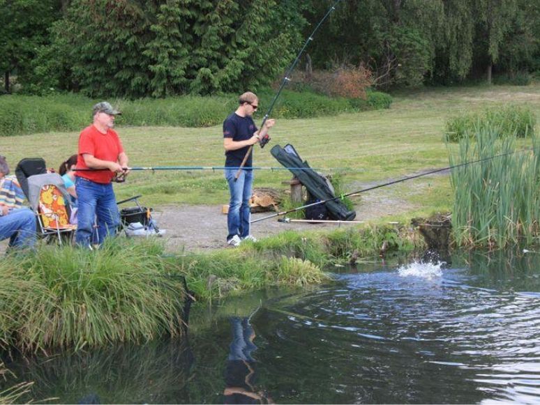 Angelteich für Edelfische