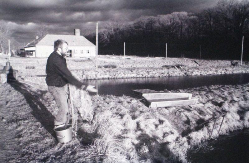 Historisches Bild, Forellenzucht